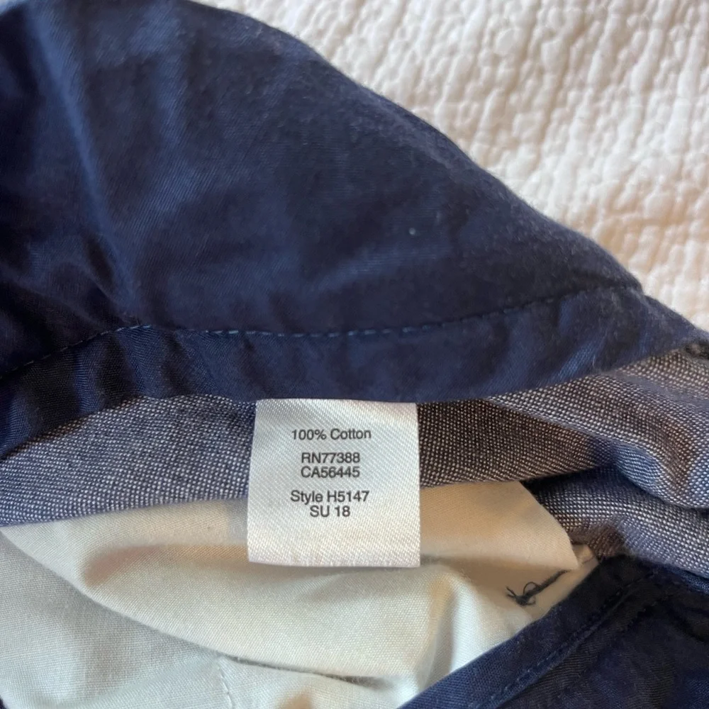 J.CREW Men's Blue Gramercy Shorts 36‎ Pockets 8” Inseam Exc Cond